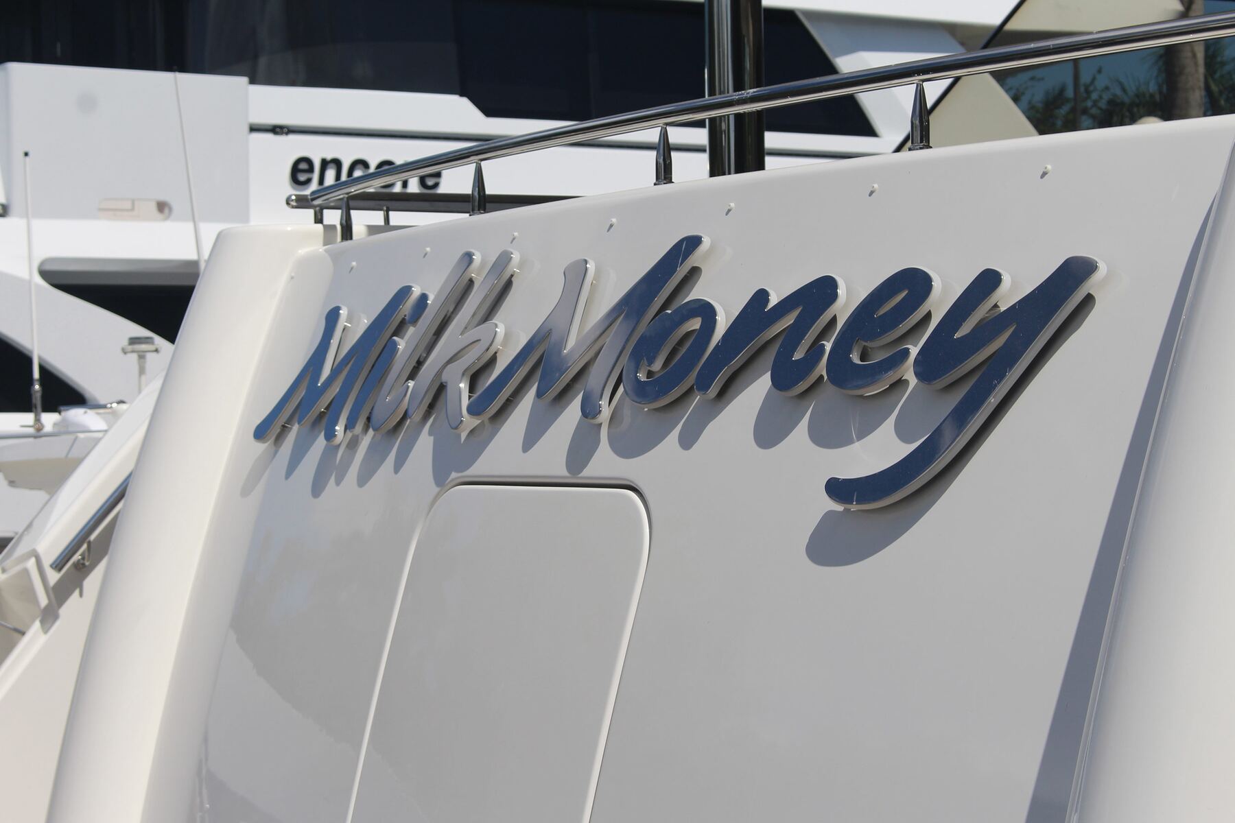 Yacht surface restoration in Miami Beach, Florida